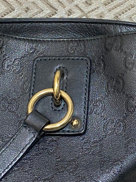 Gucci Black GG Guccissima Interlocking Tote Bag-handbag-Gucci-The Closet Egypt