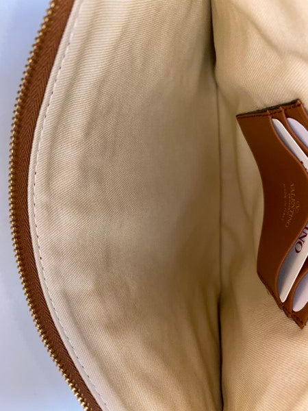 Valentino Bicolor Garavani Logo Woven Wristlet Clutch-Clutch-Valentino-The Closet Egypt