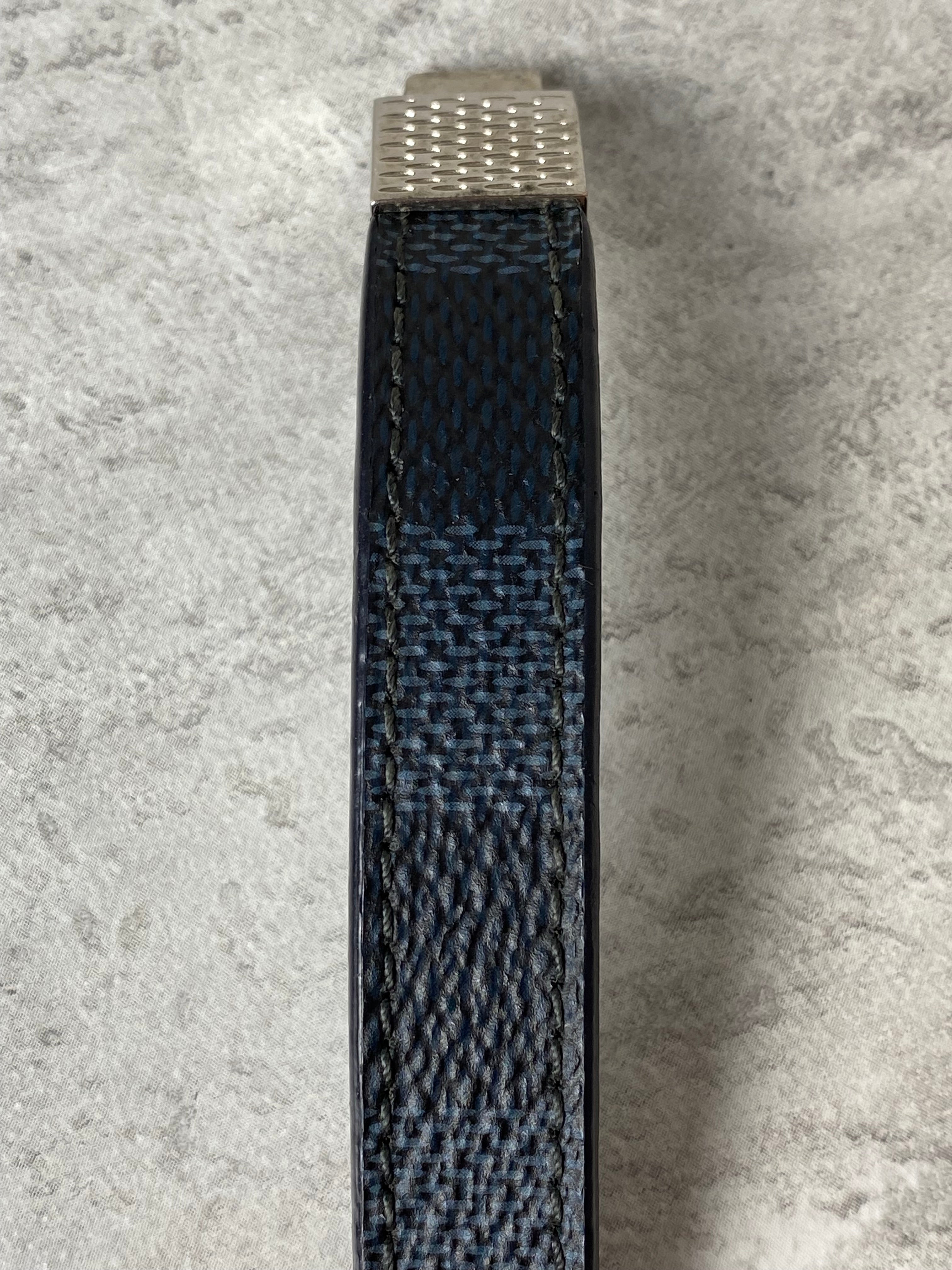 Louis Vuitton Damier Navy Cobalt Pull It Reversible Bracelet-Bracelet-Louis Vuitton-The Closet Egypt
