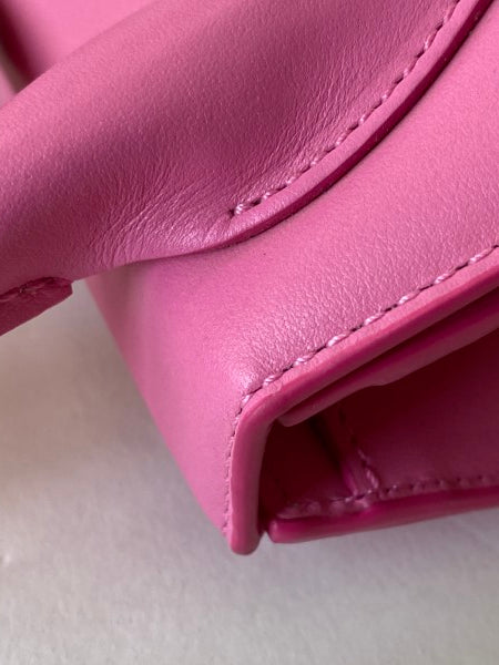 Jacquemus Pink Le Chiquito Noeud Les Classiques Top Handle Bag-handbag-Jacquemus-The Closet Egypt