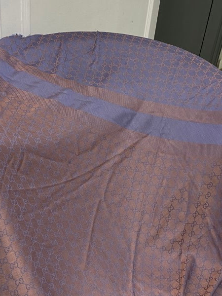 Gucci Bicolor Square Shawl-Shawl-Gucci-The Closet Egypt