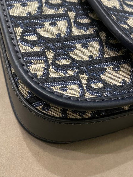 Christian Dior Navy Blue 30 Montaigne Avenue Oblique Bag-handbag-Christian Dior-The Closet Egypt