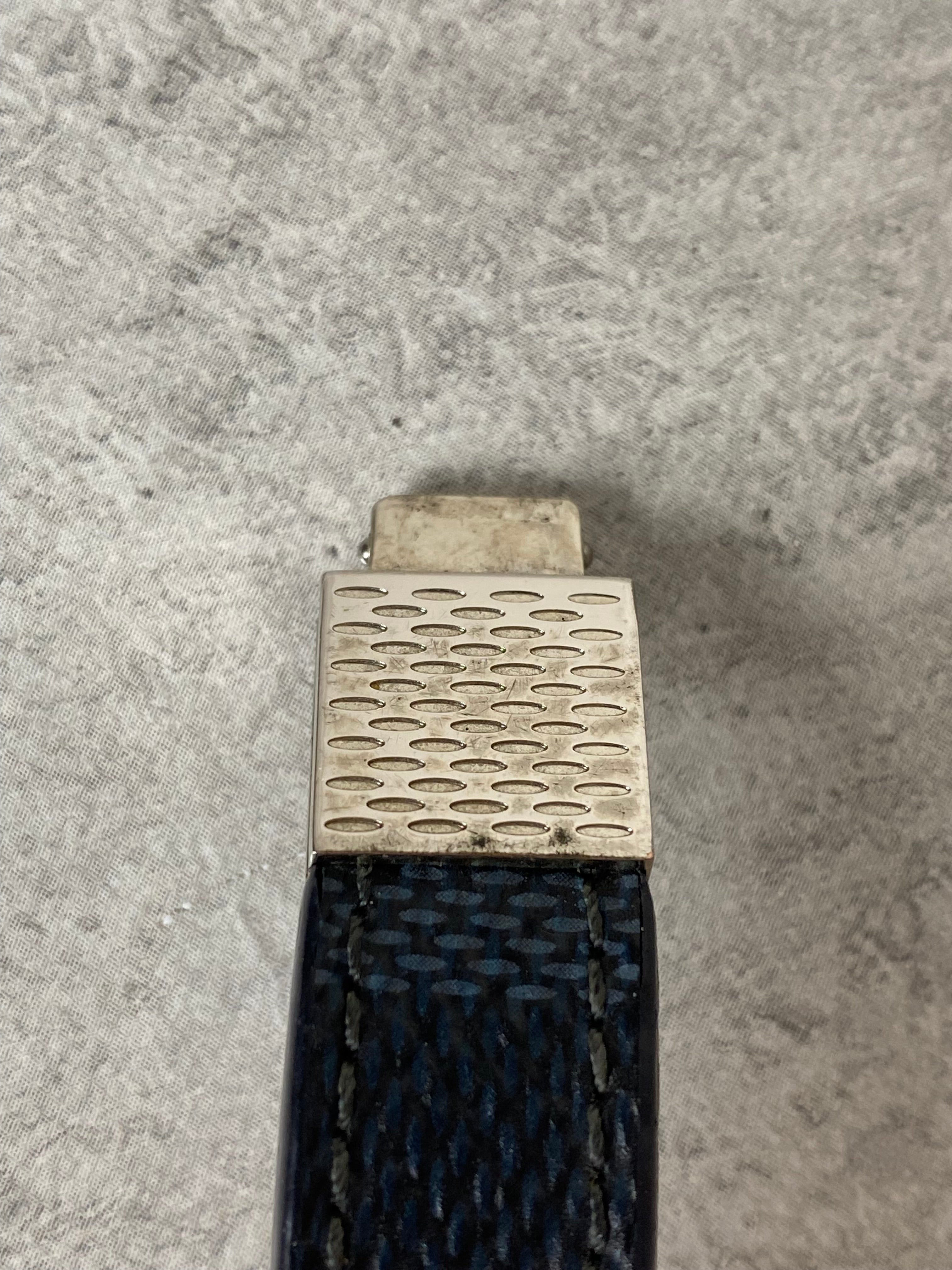 Louis Vuitton Damier Navy Cobalt Pull It Reversible Bracelet-Bracelet-Louis Vuitton-The Closet Egypt