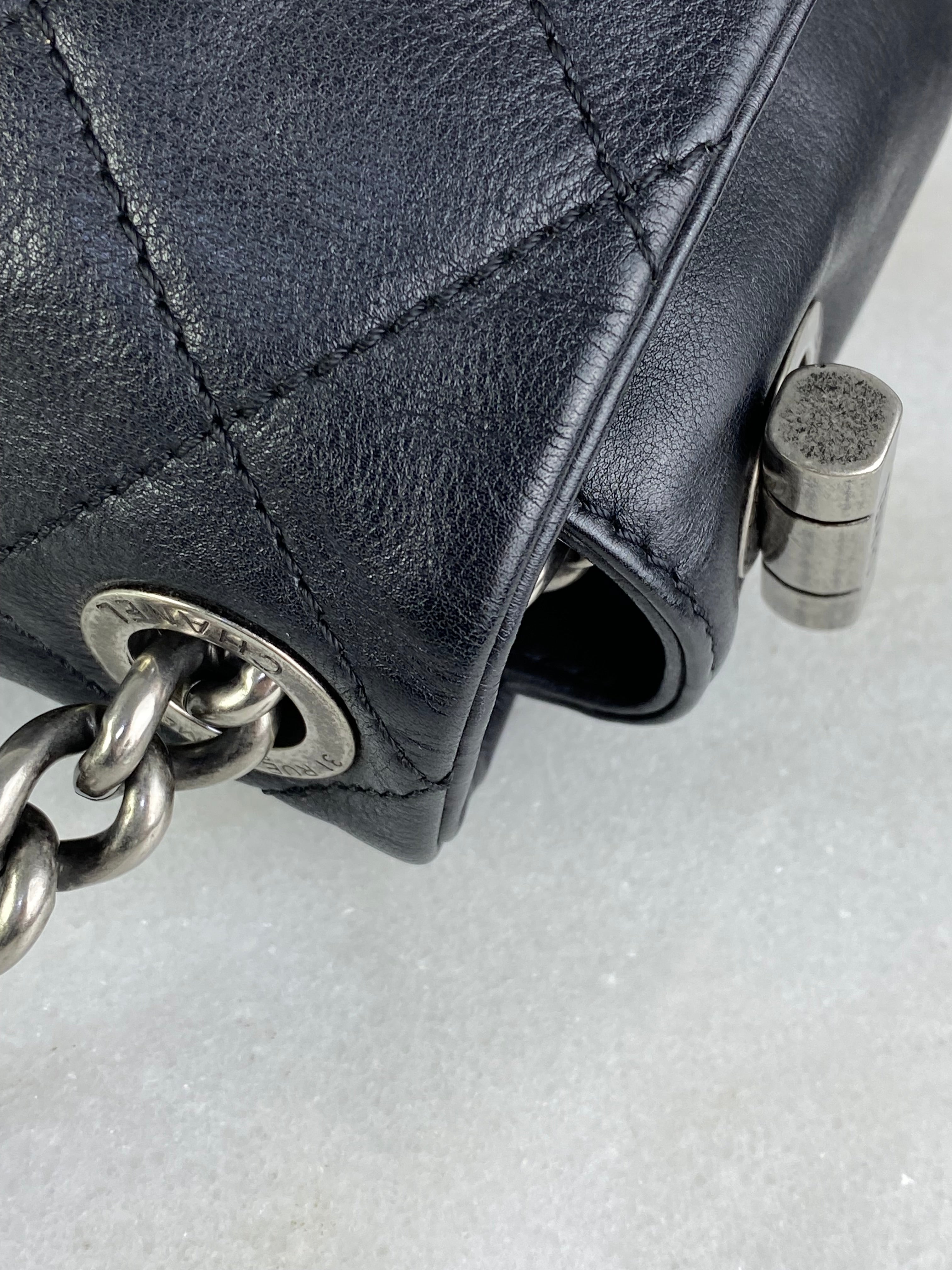 Chanel Bicolor CC Country Chic Flap Bag