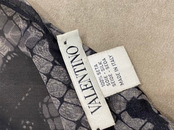 Valentino Bicolor Rectangular Scarf-Scarf-Valentino-The Closet Egypt