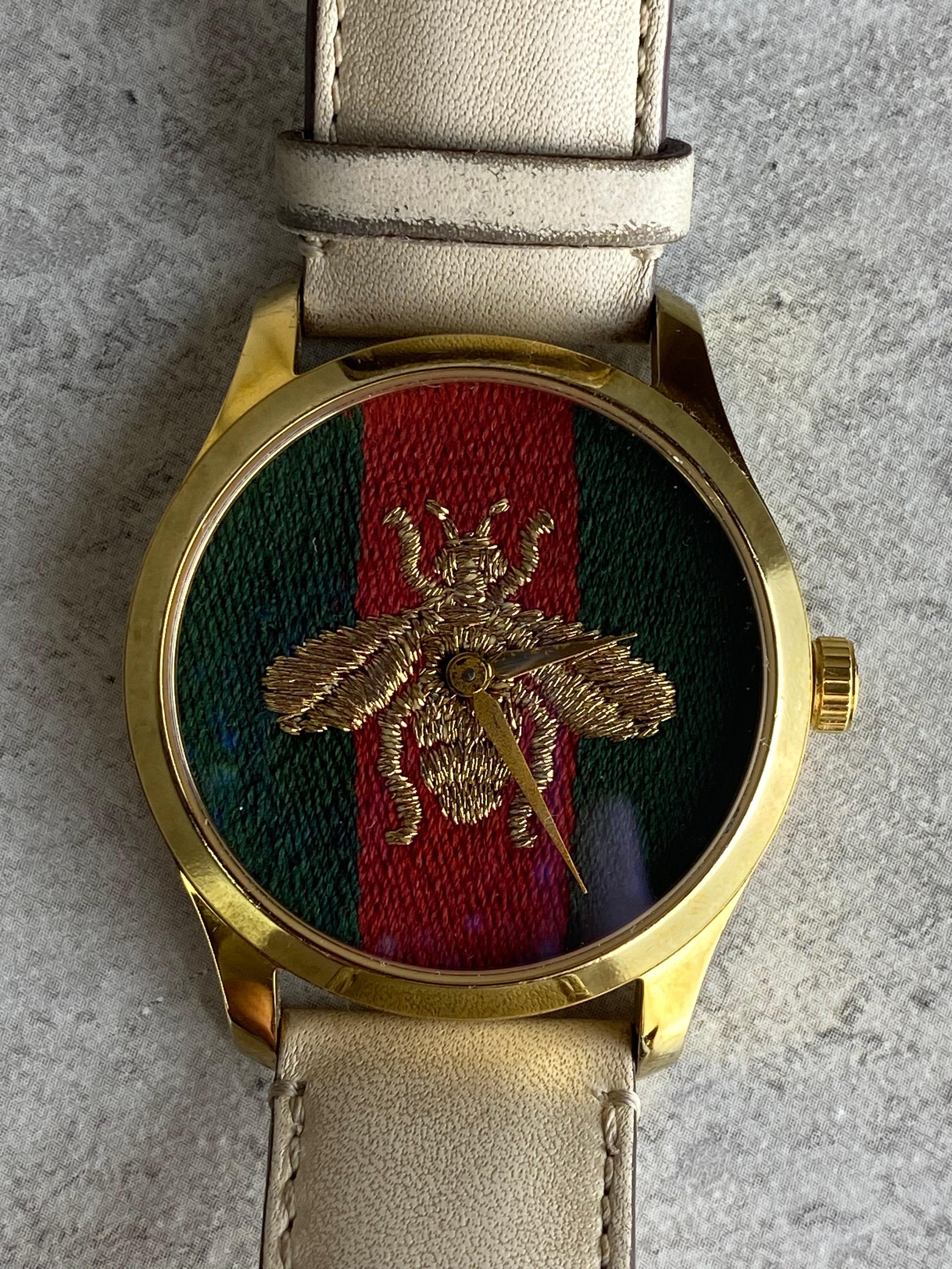 Gucci Gold ST.ST Bee G-Timeless Watch-Watch-Gucci-The Closet Egypt