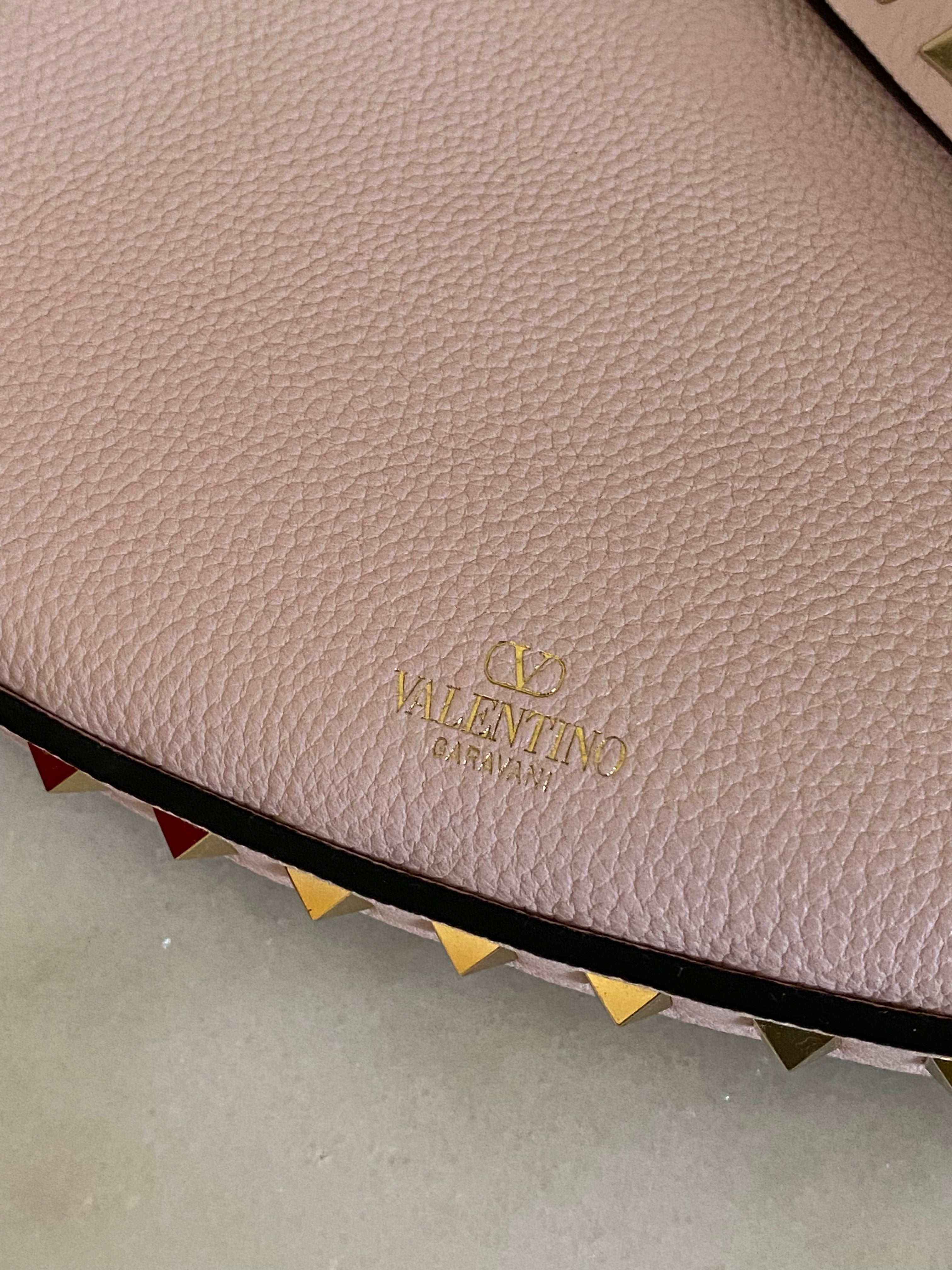 Valentino Pink Rockstud Mini Shoulder Bag