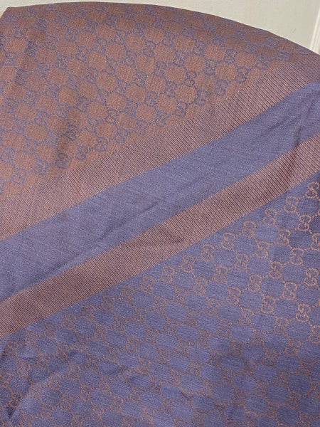 Gucci Bicolor Square Shawl-Shawl-Gucci-The Closet Egypt