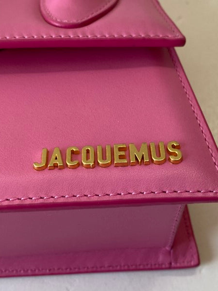 Jacquemus Pink Le Chiquito Noeud Les Classiques Top Handle Bag-handbag-Jacquemus-The Closet Egypt