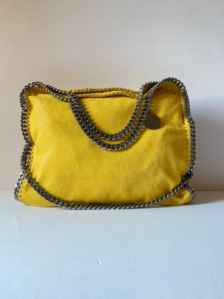 Stella Mccartney Yellow Falabella Tote Bag-handbag-Stella Mccartney-The Closet Egypt