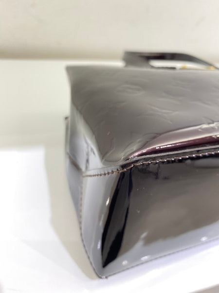 Louis Vuitton Burgundy Monogram Vernis Wilshire Tote Bag-handbag-Louis Vuitton-The Closet Egypt