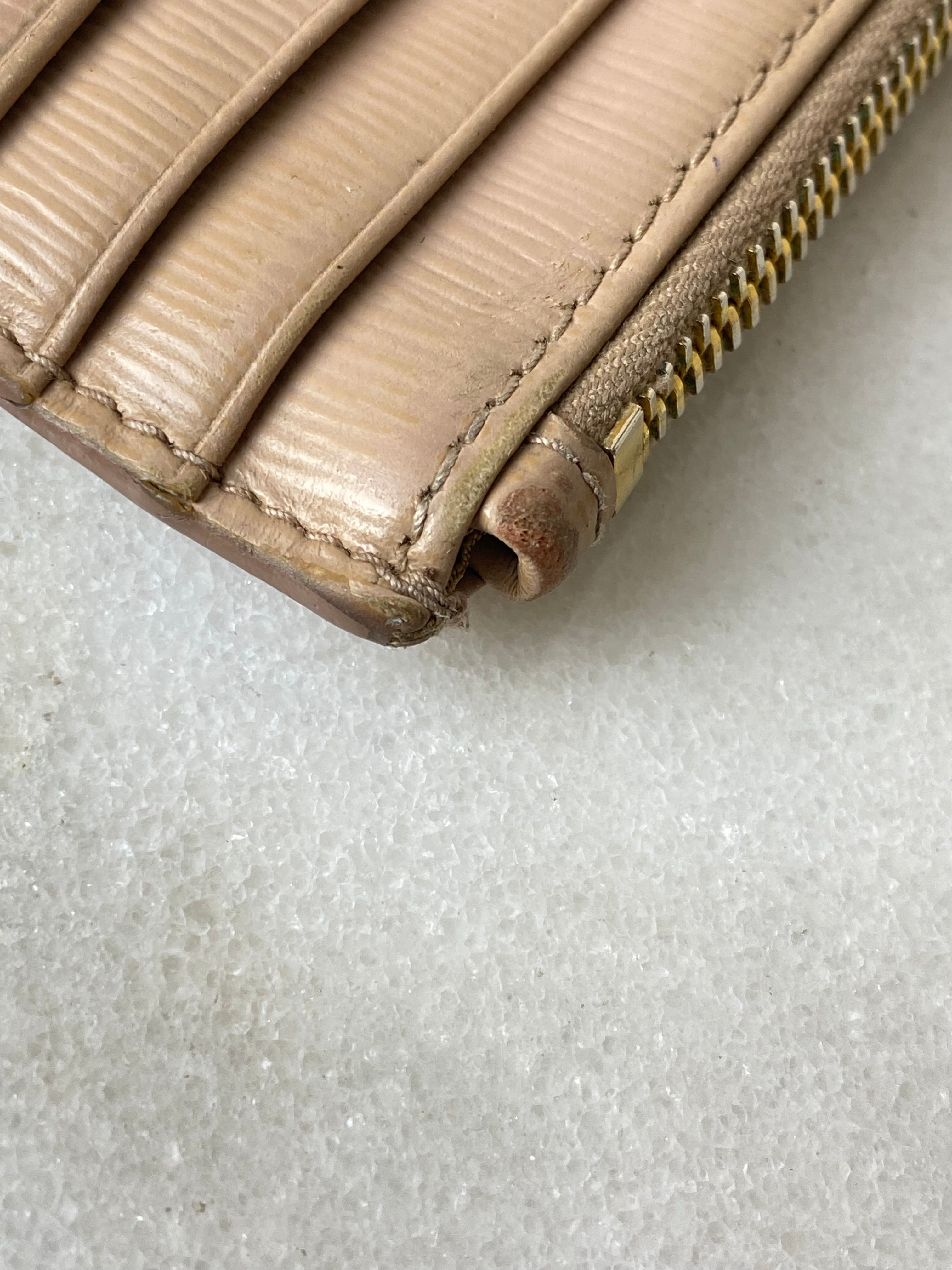 Prada Beige Card Holder-Card Holder-Prada-The Closet Egypt