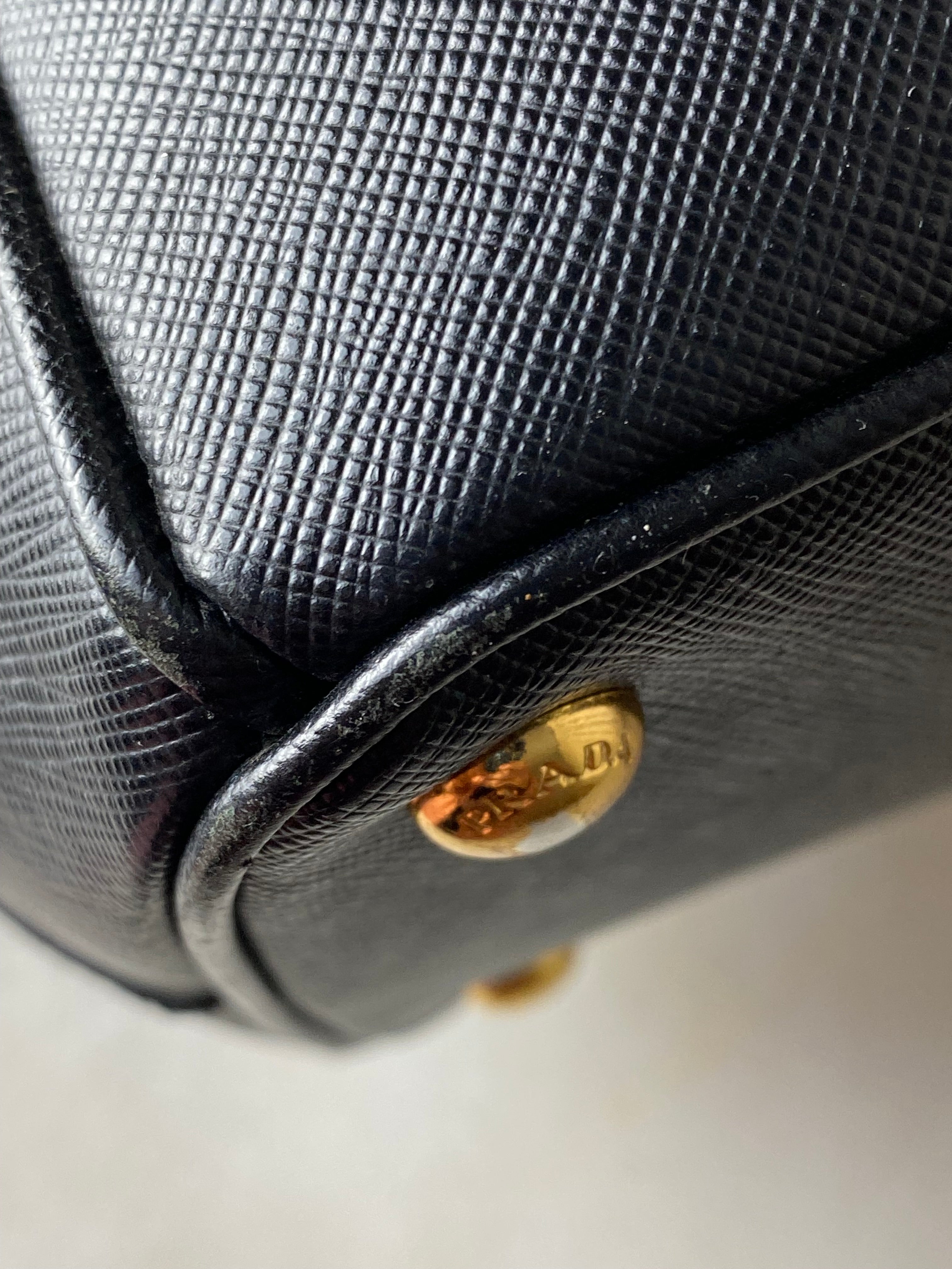 Prada Black 2 Zip Tote Bag-handbag-Prada-The Closet Egypt