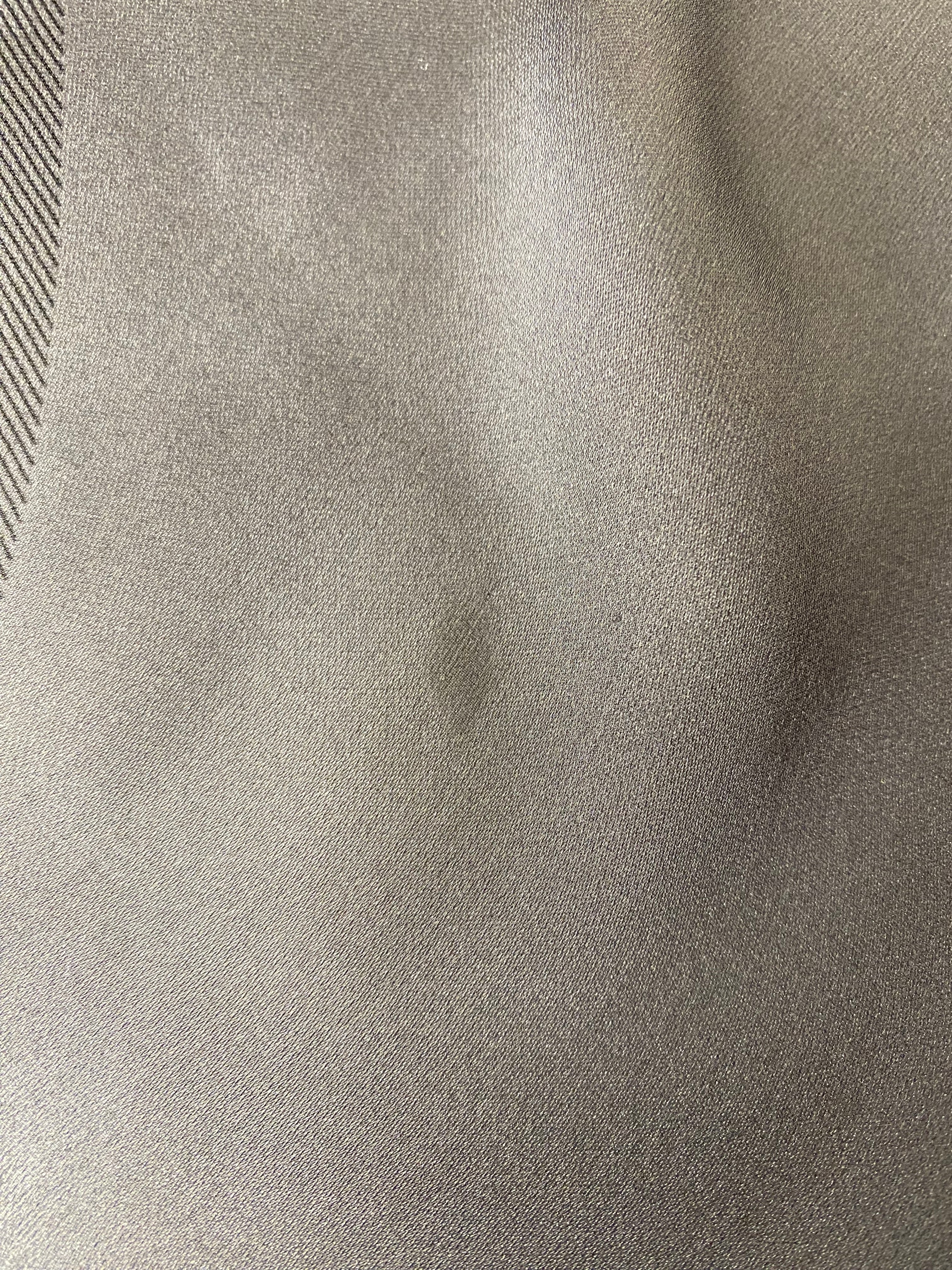 Burberry Tricolor Long Silk Scarf