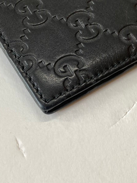 Gucci Black GG Print Passport Cover-Passport Cover-Gucci-The Closet Egypt