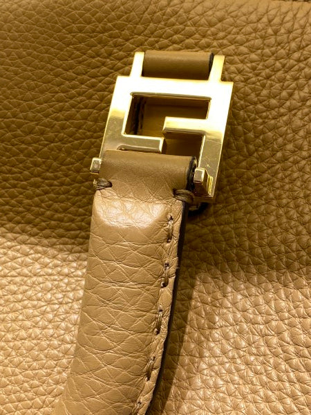 Fendi Beige 2 Way Tote Medium Bag-handbag-Fendi-The Closet Egypt