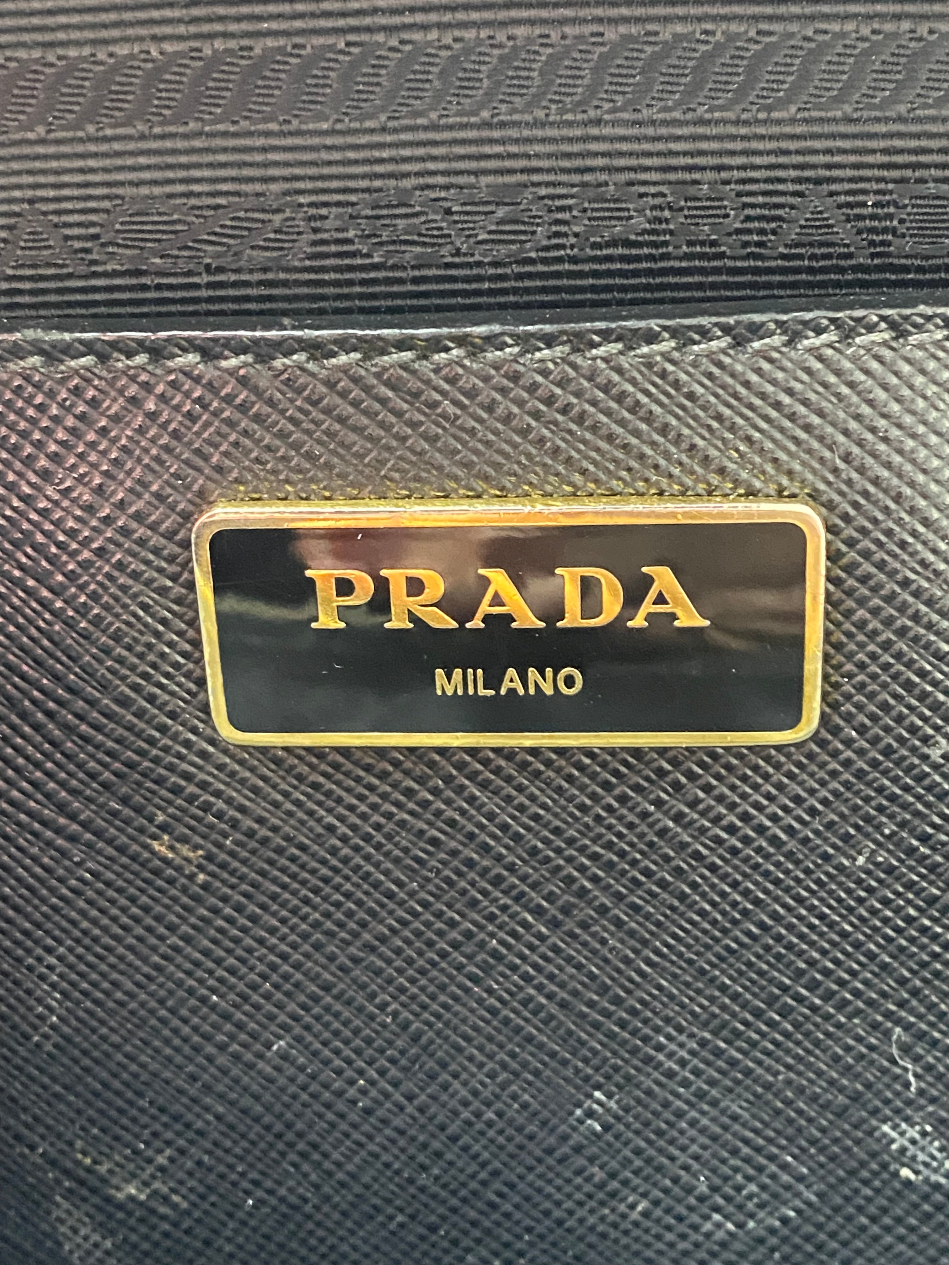 Prada Black 2 Zip Tote Bag-handbag-Prada-The Closet Egypt