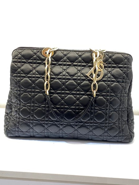 Christian Dior Black Soft Shopping Bag-handbag-Christian Dior-The Closet Egypt