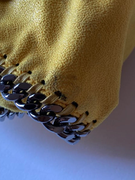 Stella Mccartney Yellow Falabella Tote Bag-handbag-Stella Mccartney-The Closet Egypt