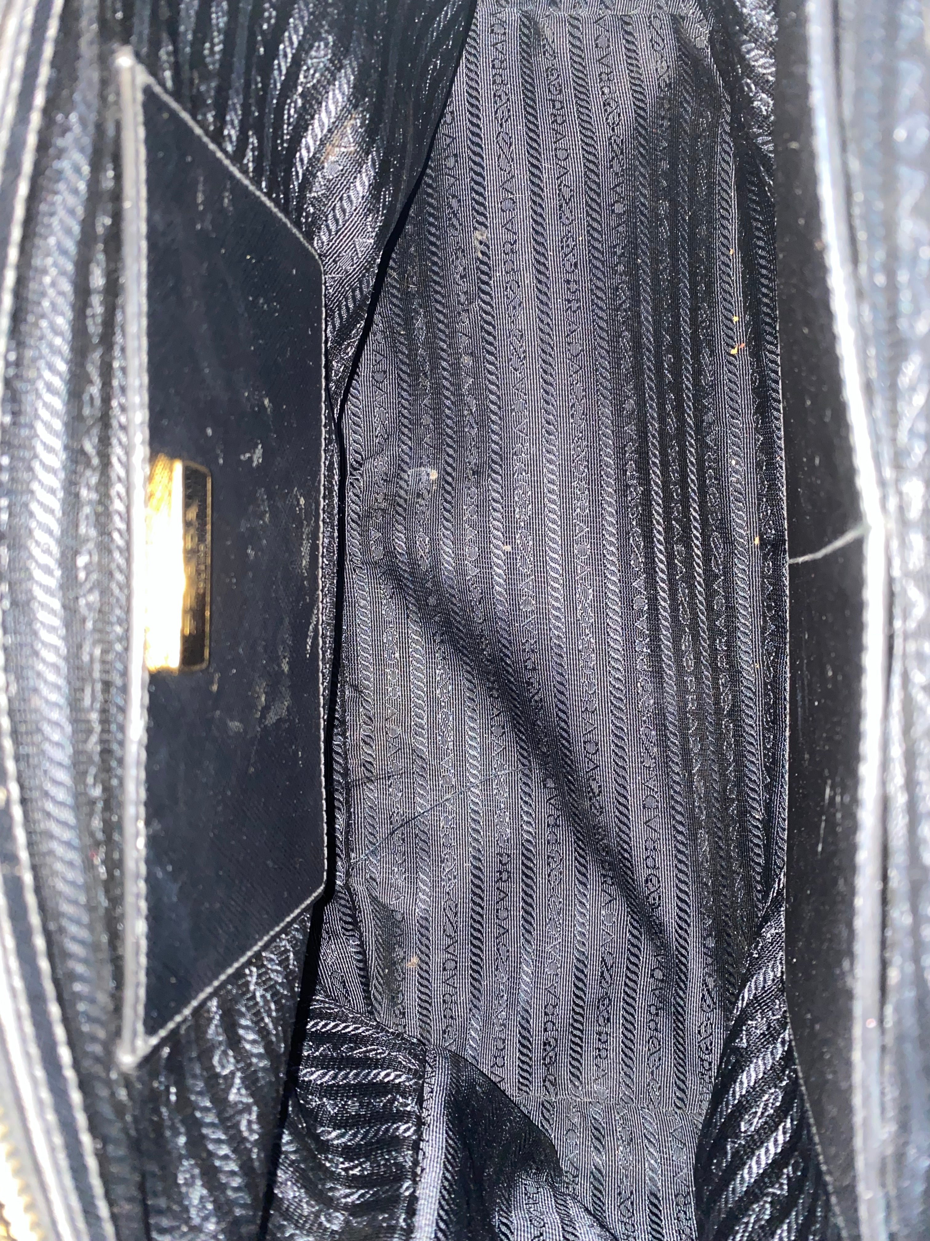 Prada Black 2 Zip Tote Bag-handbag-Prada-The Closet Egypt