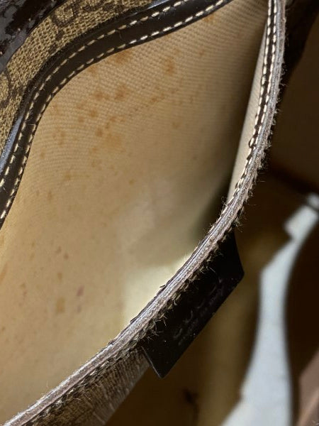 Gucci Bicolor GG Supreme Tattoo Print Joy Boston Medium Bag-handbag-Gucci-The Closet Egypt