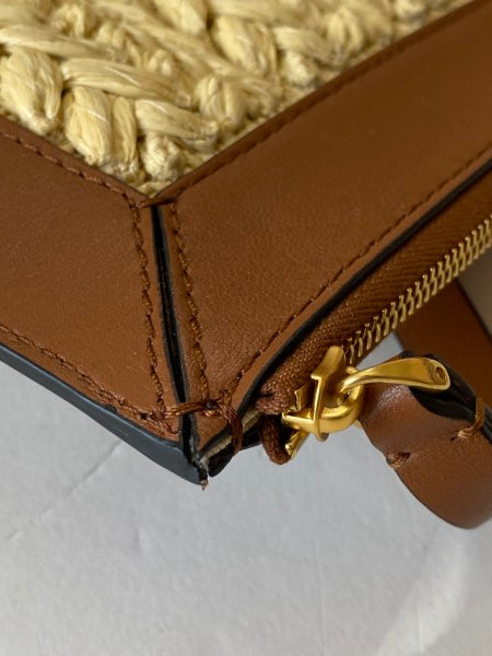 Valentino Bicolor Garavani Logo Woven Wristlet Clutch-Clutch-Valentino-The Closet Egypt