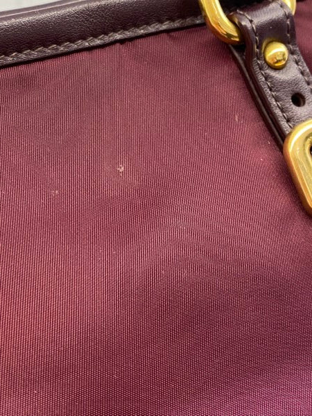 Prada Burgundy Waterproof Tote Bag-handbag-Prada-The Closet Egypt