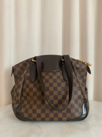 Louis Vuitton Damier Ebene Verona MM Shoulder Bag-handbag-Louis Vuitton-The Closet Egypt