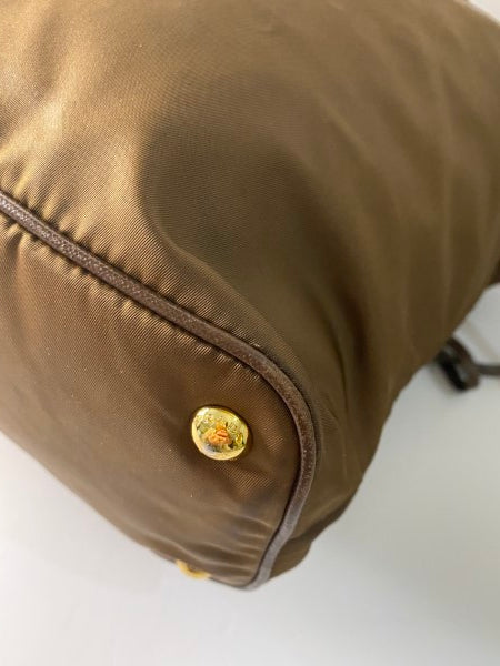 Prada Brown Waterproof Shoulder Bag-handbag-Prada-The Closet Egypt