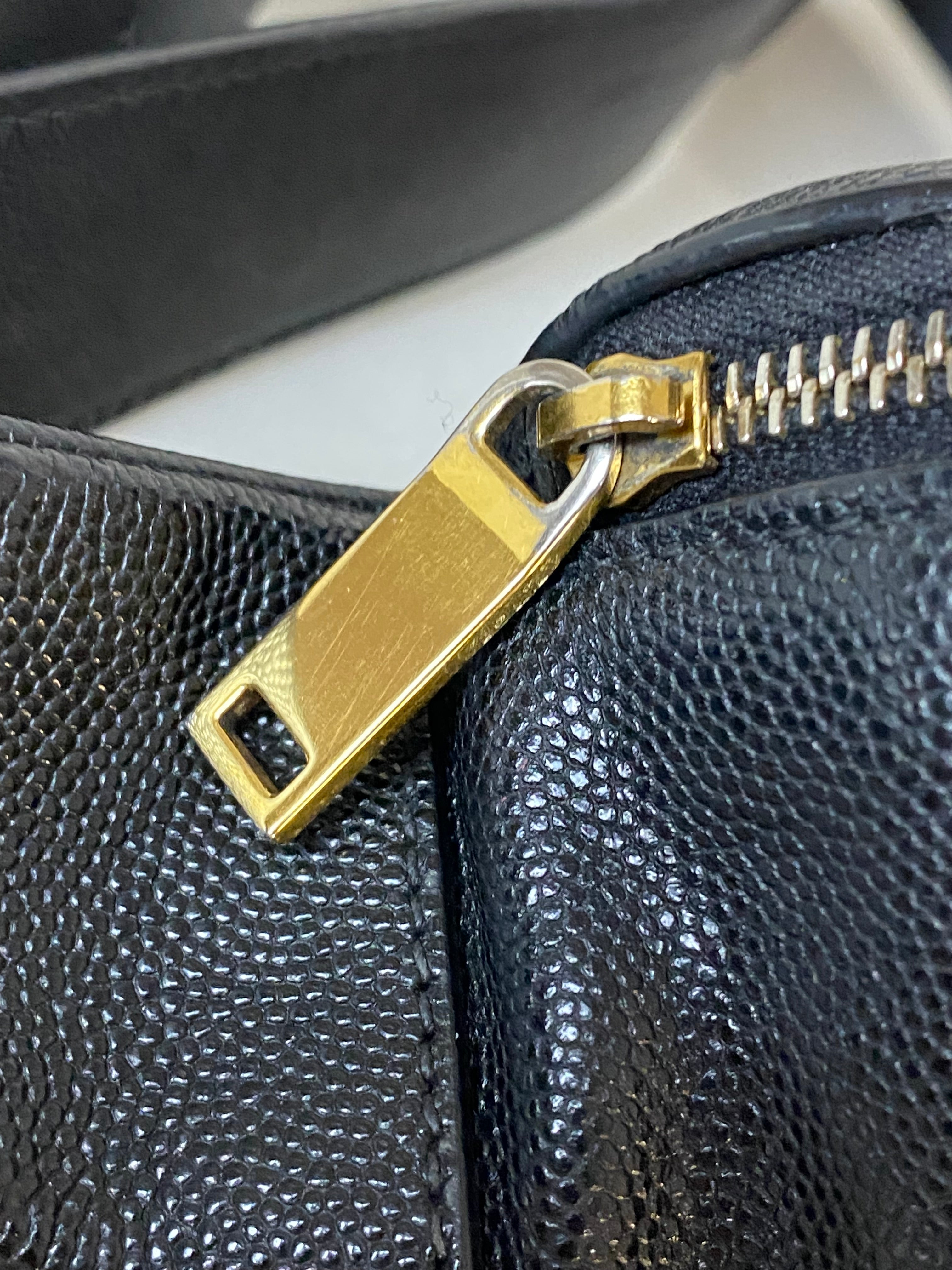 YSL Black Waist Bag