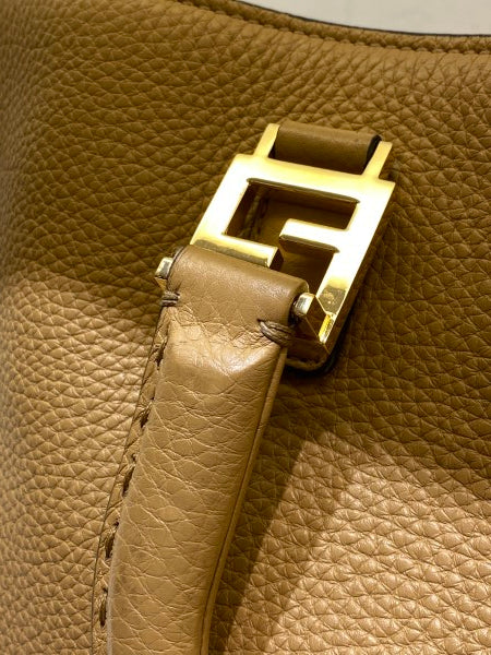 Fendi Beige 2 Way Tote Medium Bag-handbag-Fendi-The Closet Egypt