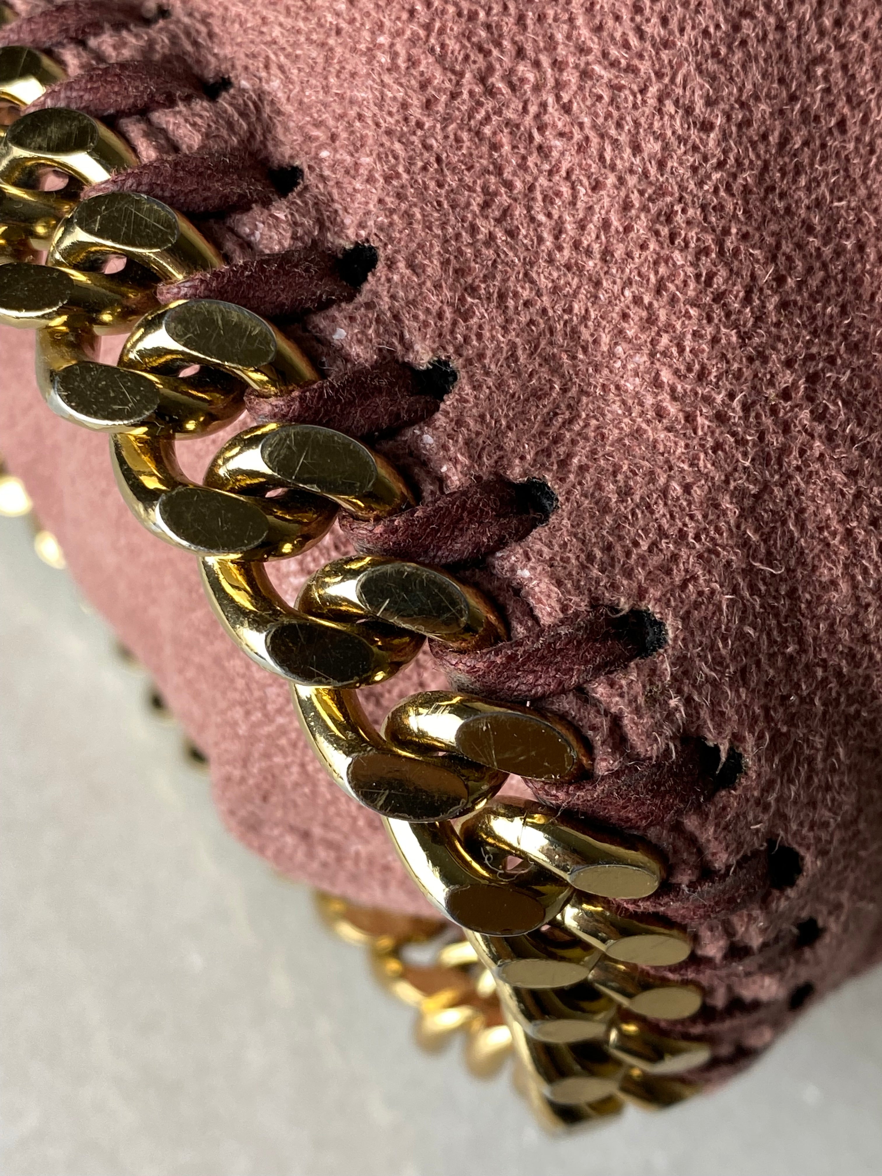 Stella Mccartney Nude Falabella Fold Over Bag-handbag-Stella Mccartney-The Closet Egypt