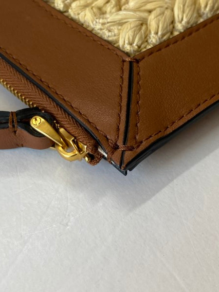 Valentino Bicolor Garavani Logo Woven Wristlet Clutch-Clutch-Valentino-The Closet Egypt