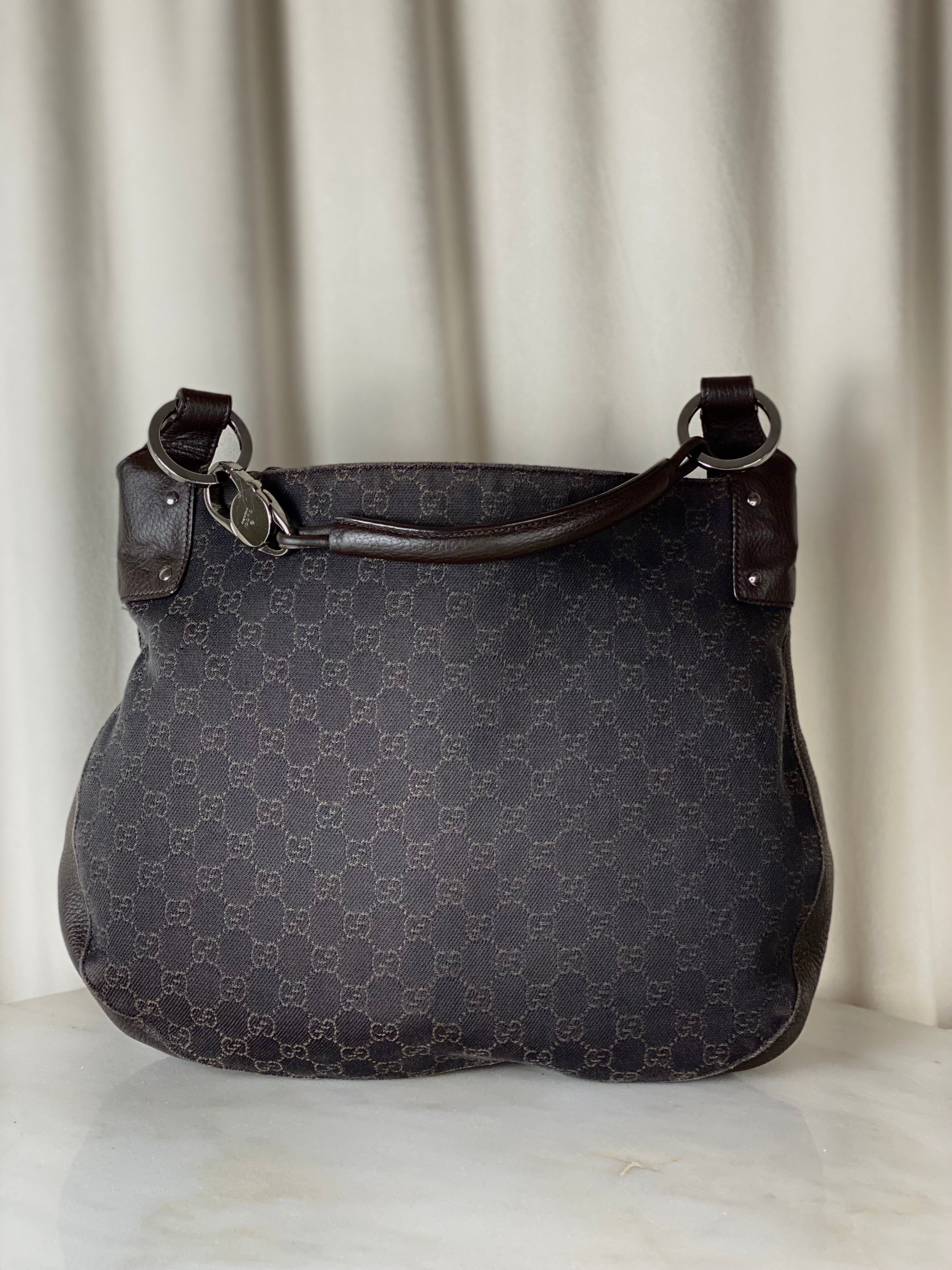 Gucci Brown GG Shoulder Bag-handbag-Gucci-The Closet Egypt