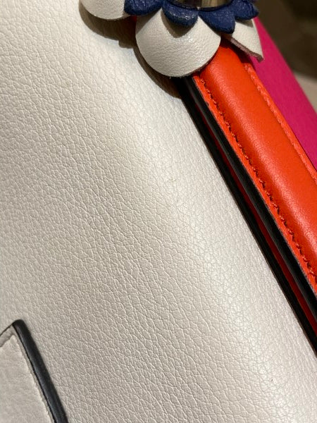 Fendi Teicolor Baguette Flower Medium Bag-handbag-Fendi-The Closet Egypt