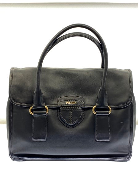 Prada Black Top Handle Bag-handbag-Prada-The Closet Egypt