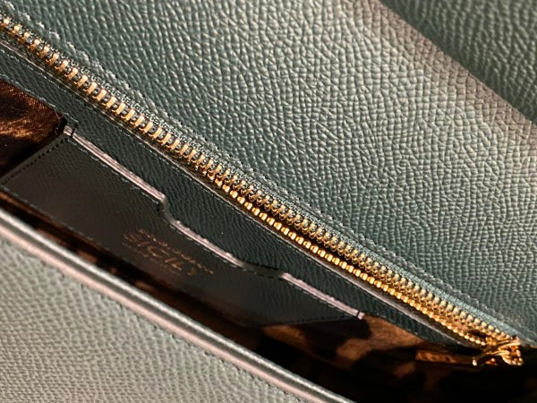 Dolce & Gabbana Forest Green Dauphine Sicily Medium Bag-handbag-Dolce & Gabbana-The Closet Egypt