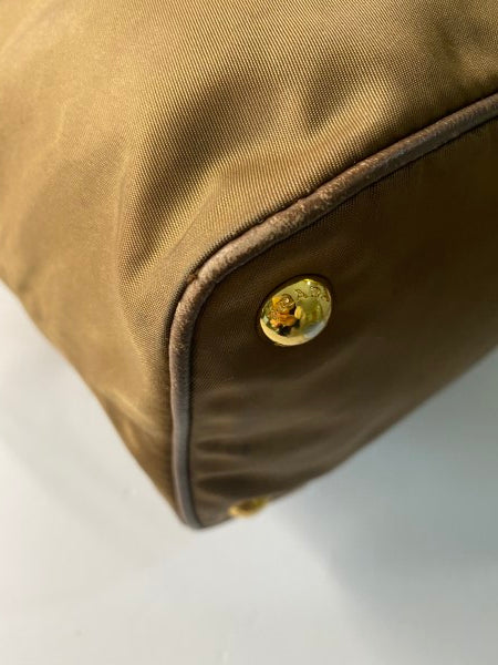 Prada Brown Waterproof Shoulder Bag-handbag-Prada-The Closet Egypt