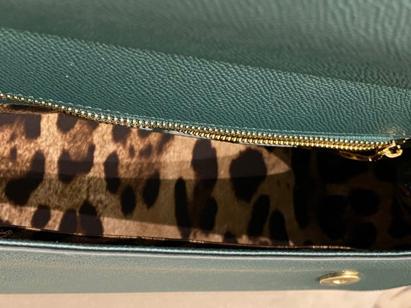 Dolce & Gabbana Forest Green Dauphine Sicily Medium Bag-handbag-Dolce & Gabbana-The Closet Egypt