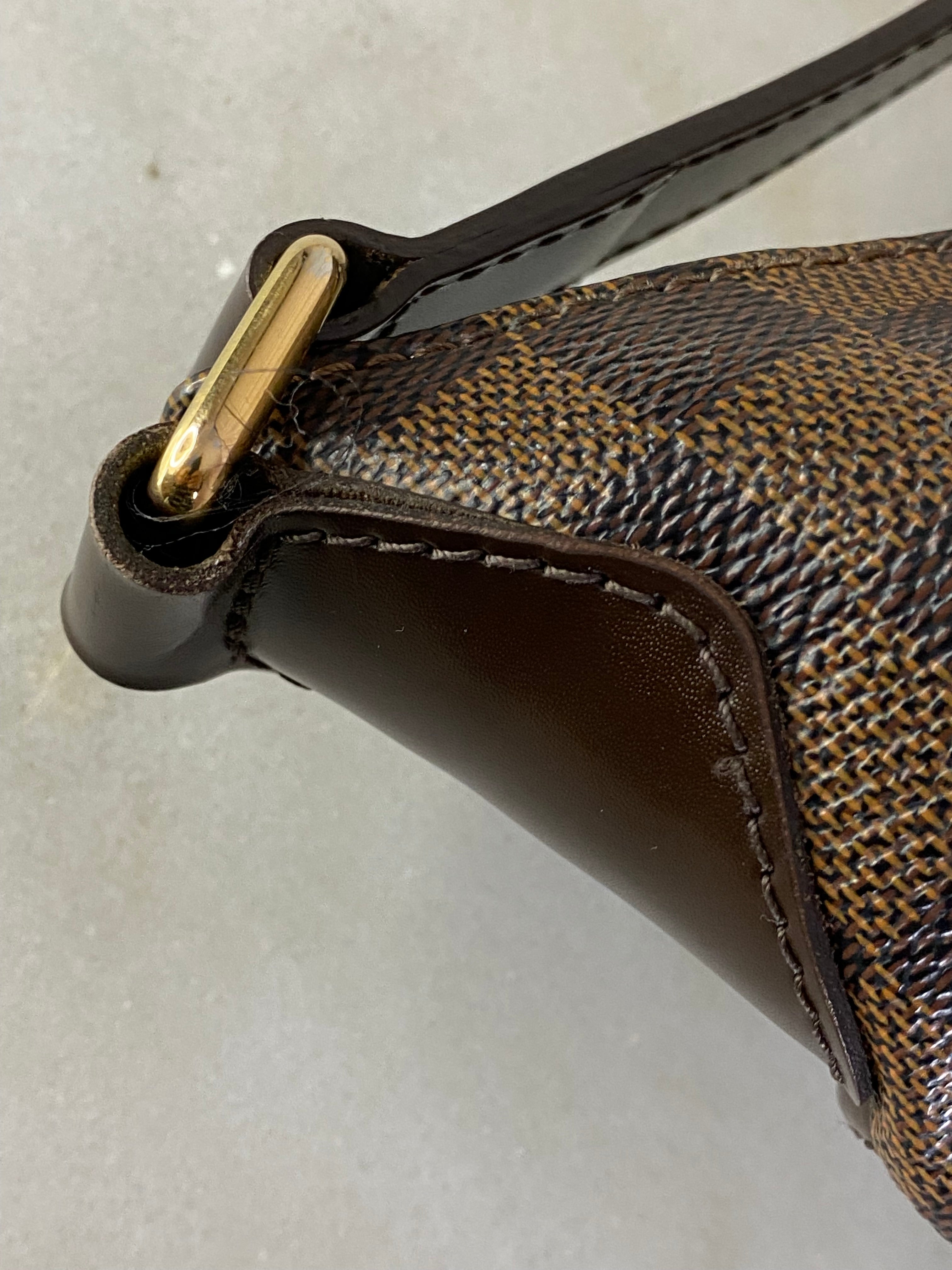 Louis Vuitton Damier Ebene Bloomsbury Crossbody Bag