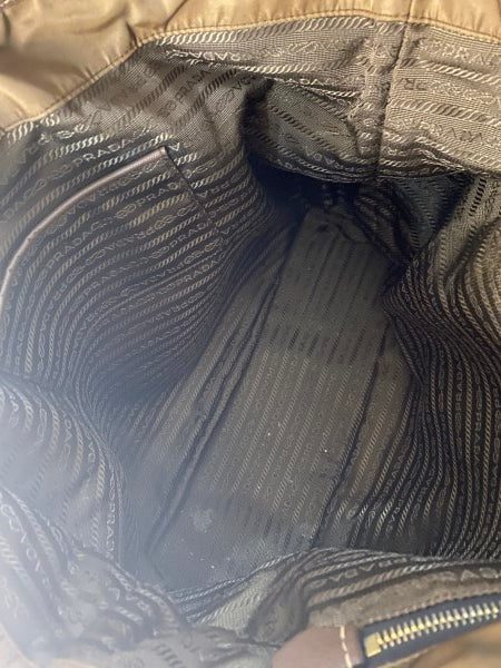 Prada Brown Waterproof Shoulder Bag-handbag-Prada-The Closet Egypt