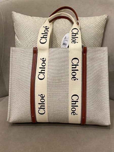 Chloe Bicolor Woody Large Bag-handbag-Chloe-The Closet Egypt