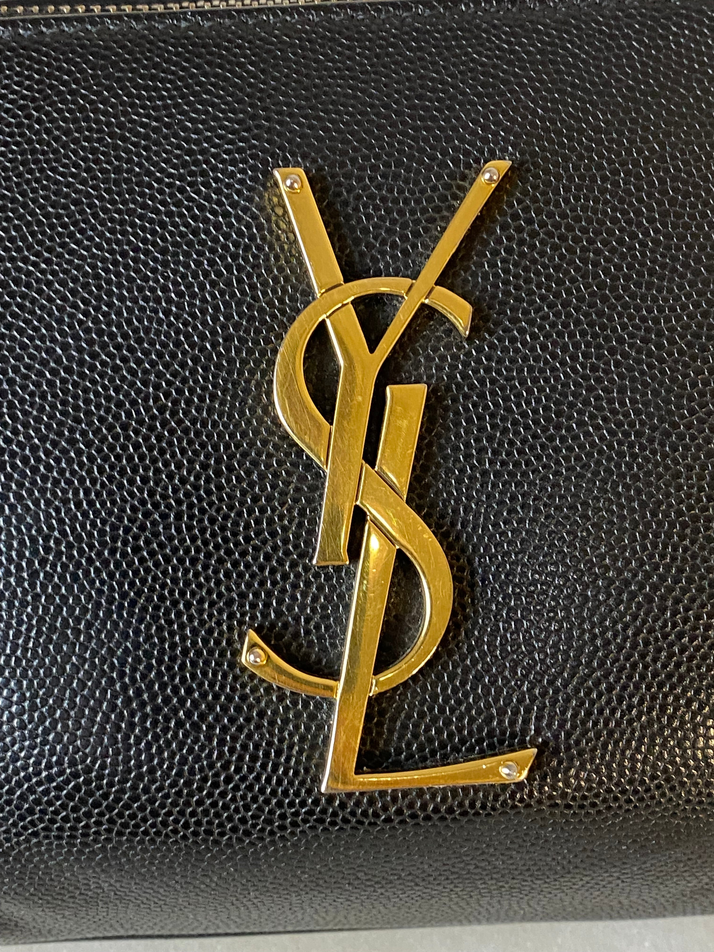 YSL Black Waist Bag