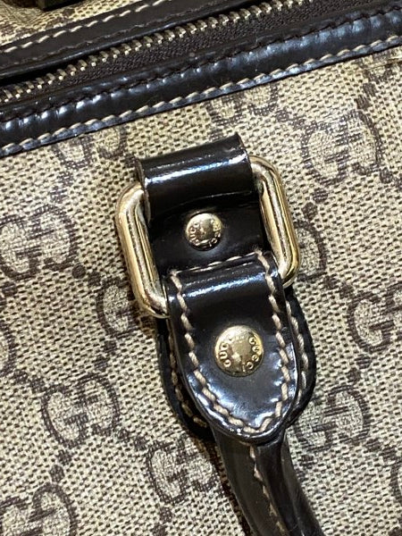 Gucci Bicolor GG Supreme Tattoo Print Joy Boston Medium Bag-handbag-Gucci-The Closet Egypt