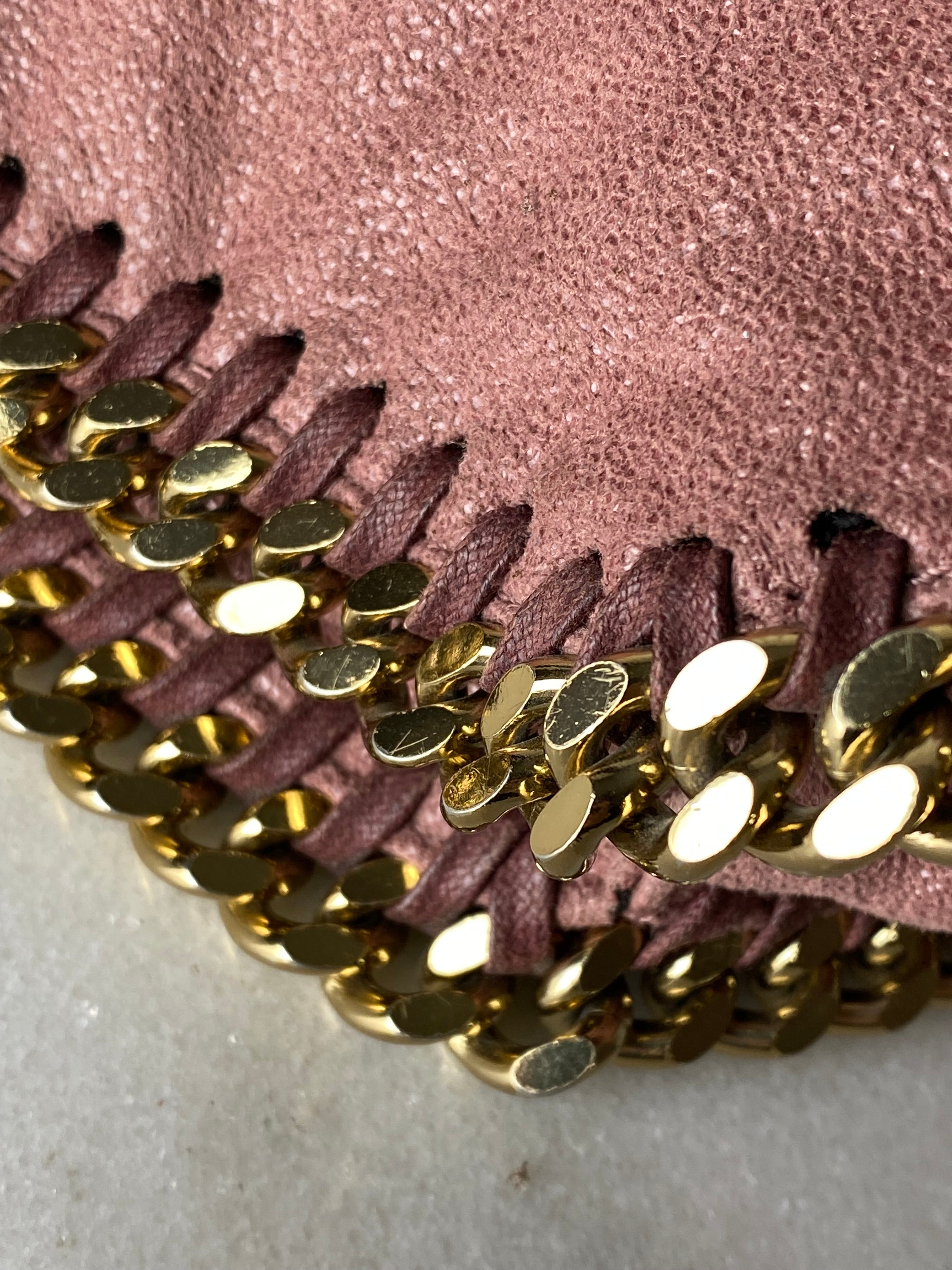 Stella Mccartney Nude Falabella Fold Over Bag-handbag-Stella Mccartney-The Closet Egypt