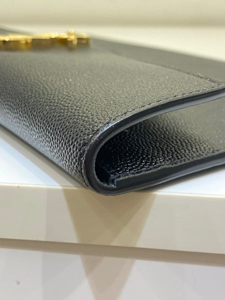 YSL Black Uptown Pouch-Pouch-YSL-The Closet Egypt