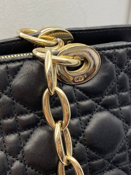 Christian Dior Black Soft Shopping Bag-handbag-Christian Dior-The Closet Egypt