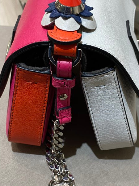 Fendi Teicolor Baguette Flower Medium Bag-handbag-Fendi-The Closet Egypt