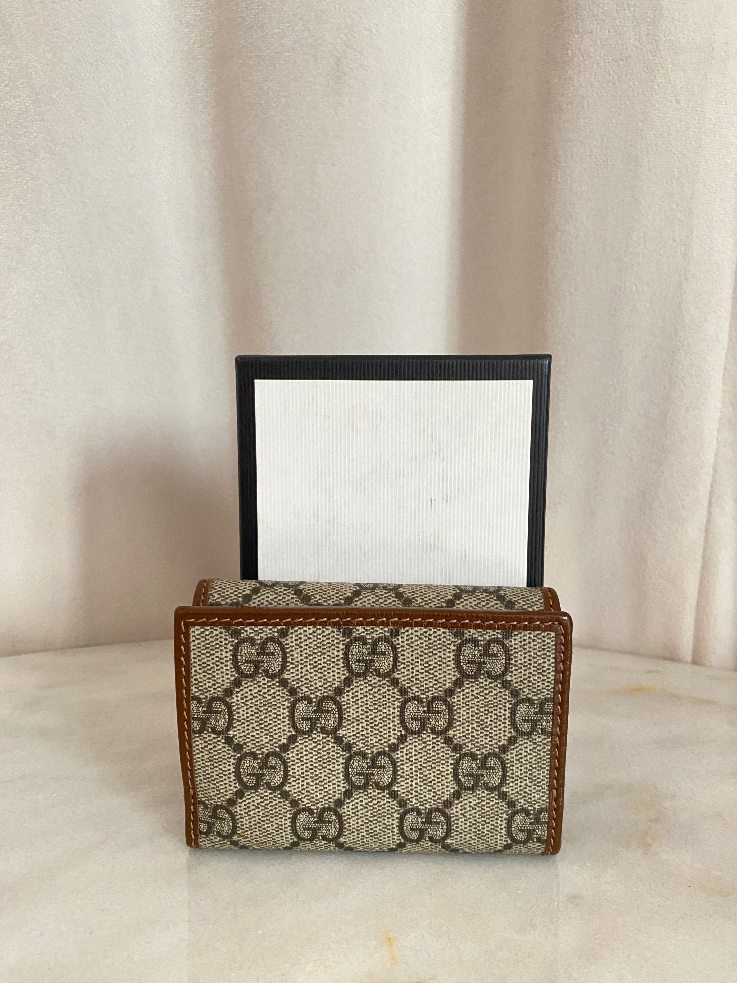 Gucci Brown GG Small Wallet-wallet-Gucci-The Closet Egypt