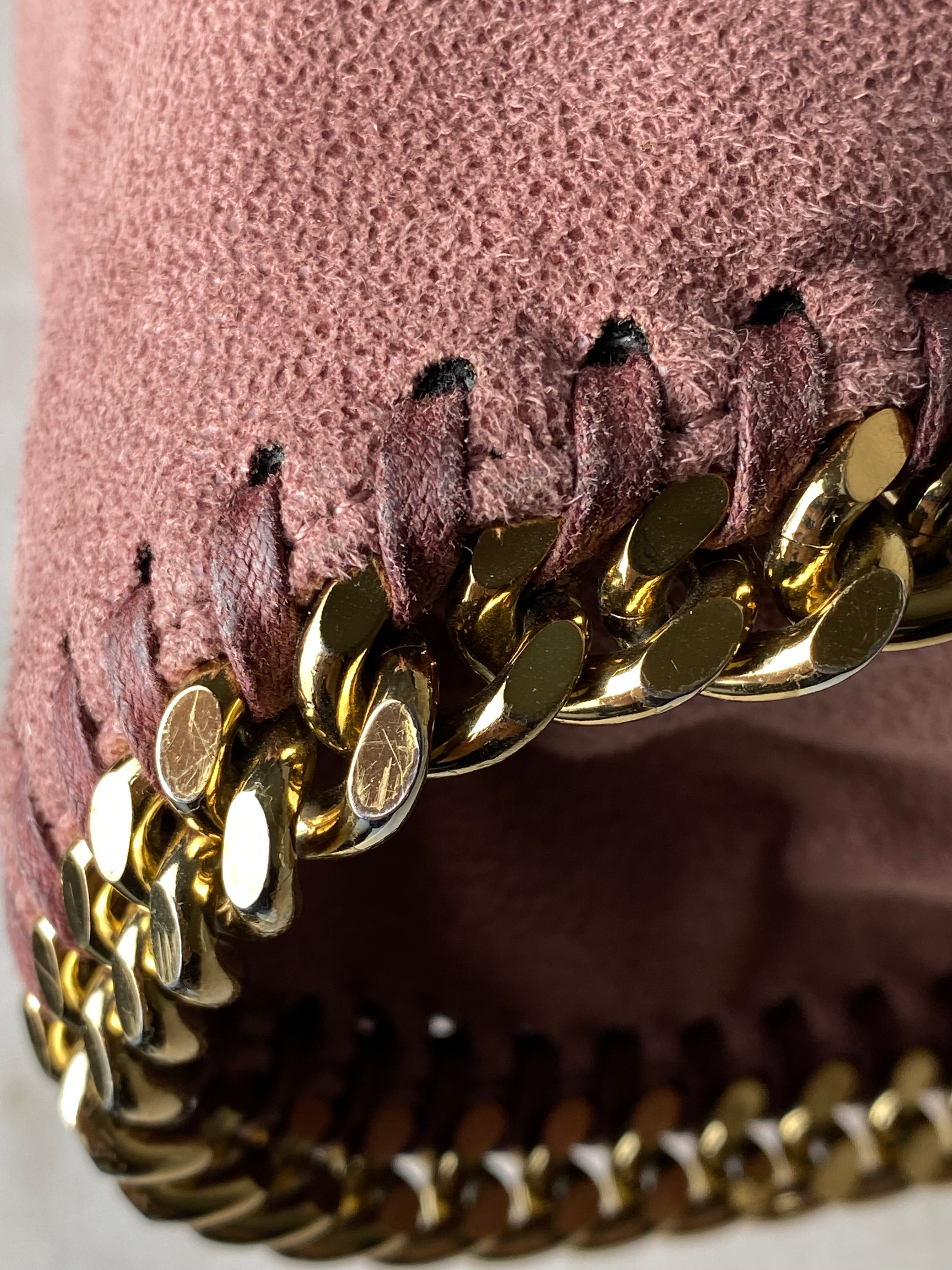 Stella Mccartney Nude Falabella Fold Over Bag-handbag-Stella Mccartney-The Closet Egypt